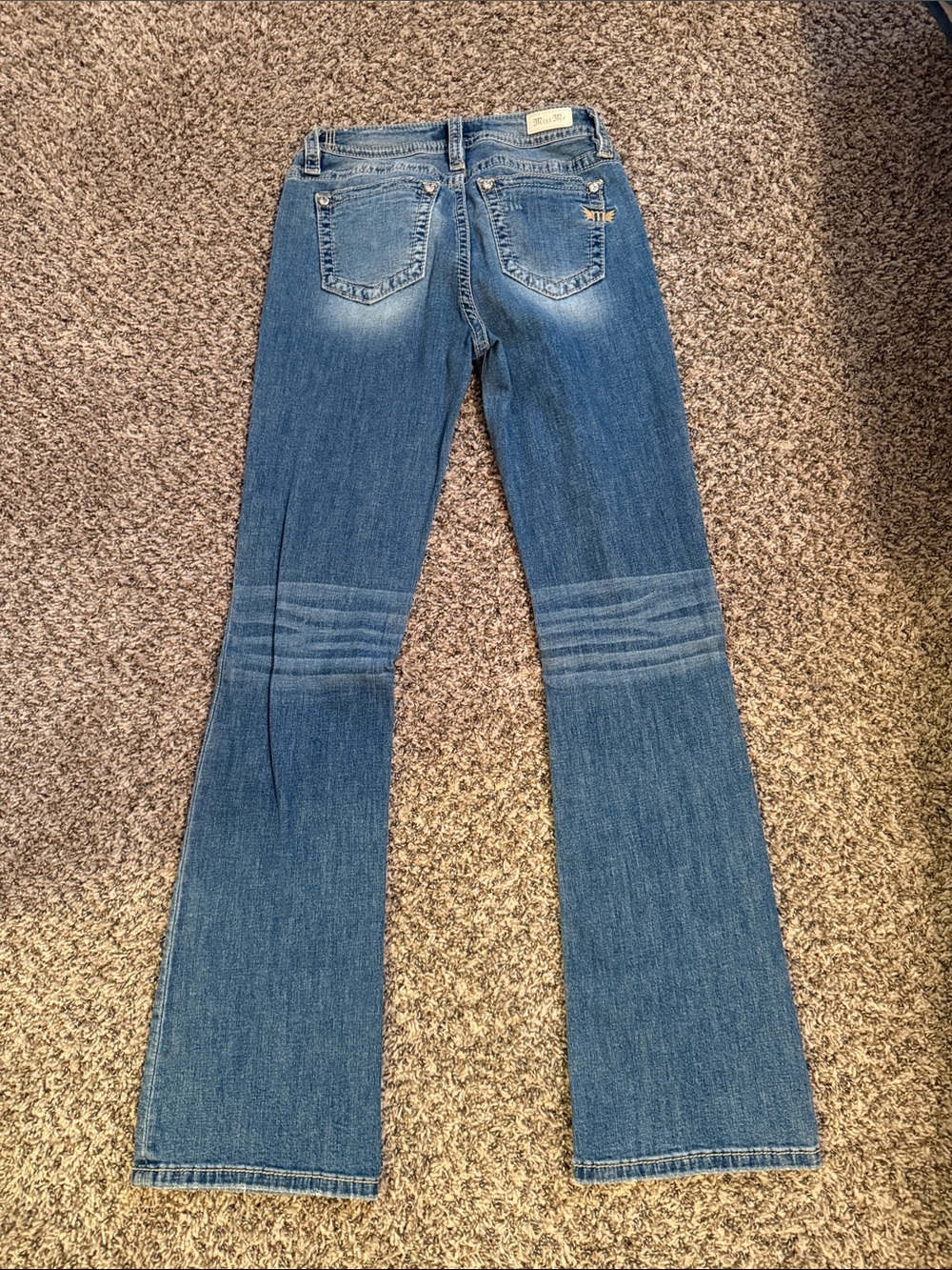 Miss Me Medium Blue Flared Jeans